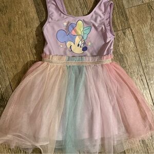Disney Minnie Mouse Lavender and Pastel Dress